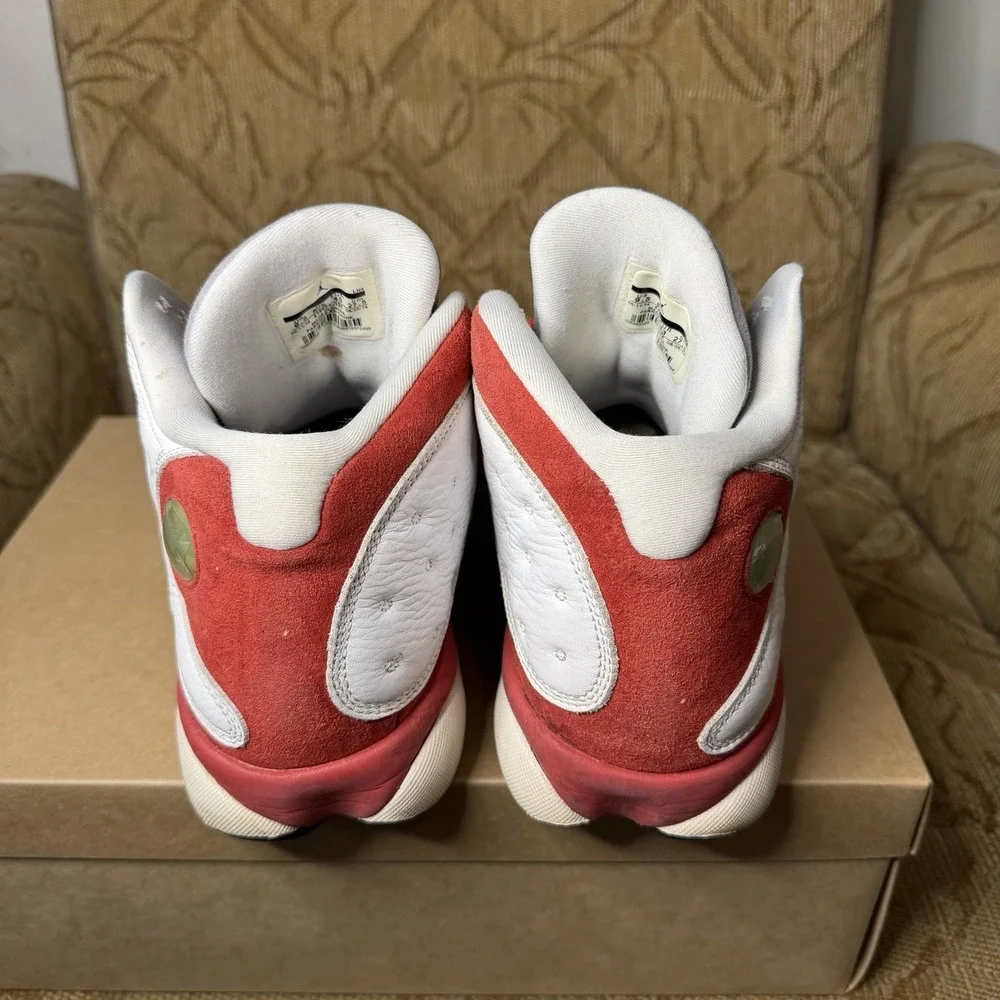 Nike Air Jordan 13 Retro Grey Toe Sneakers 2014 Men 9.5 414571-126 Leather Suede